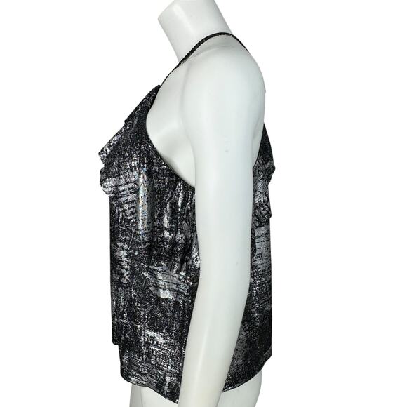 Sunday in Brooklyn Zooey Top Womens Medium Halter Whimsigoth Goth Party Anthro - Picture 6 of 9